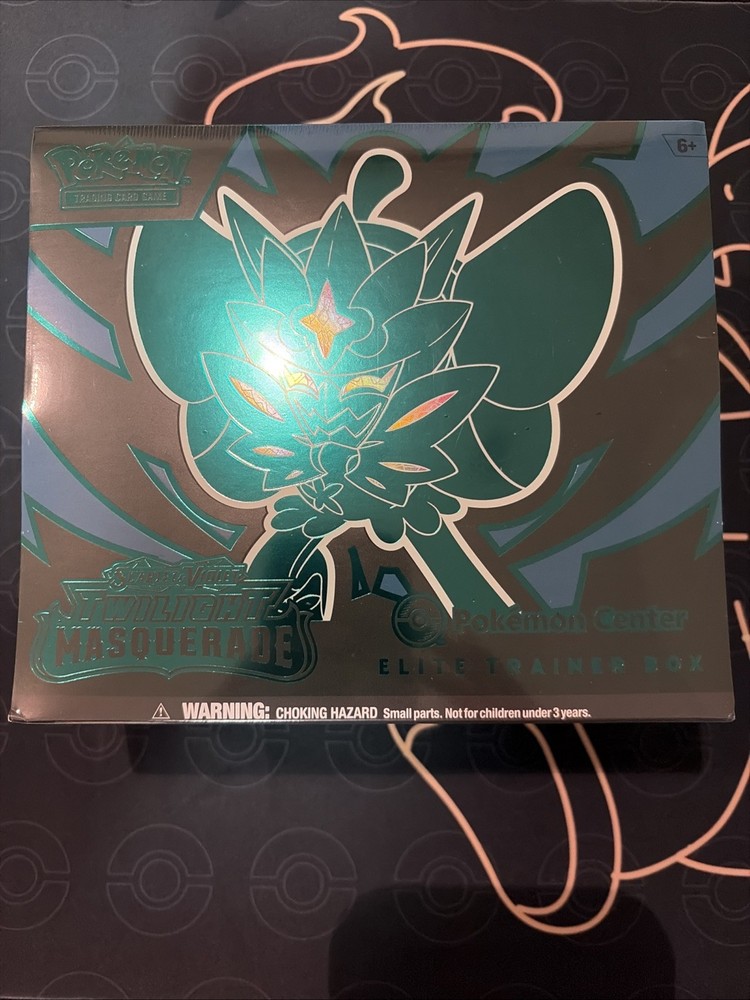 Twilight Masquerade Pokemon Center Exclusive ETB New Sealed