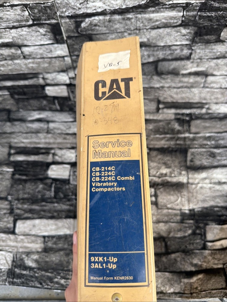 CAT Service Manuel CB-214C CB-224C CB-224C Combi Vibratory Compactors