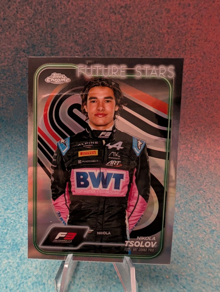 2024 Topps Chrome Formula 1 #66 Nikola Tsolov Refractors