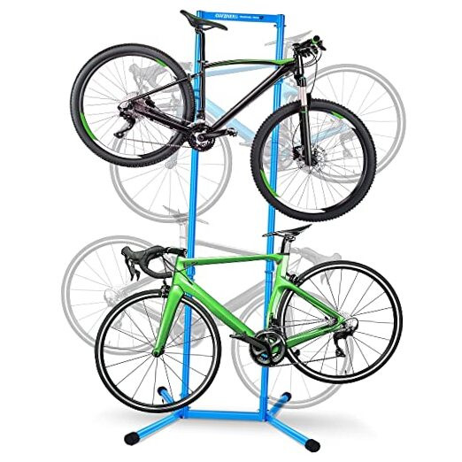 Freestanding 4-Bike Garage Storage Rack Holds Up to 240lbs with Gravity Design