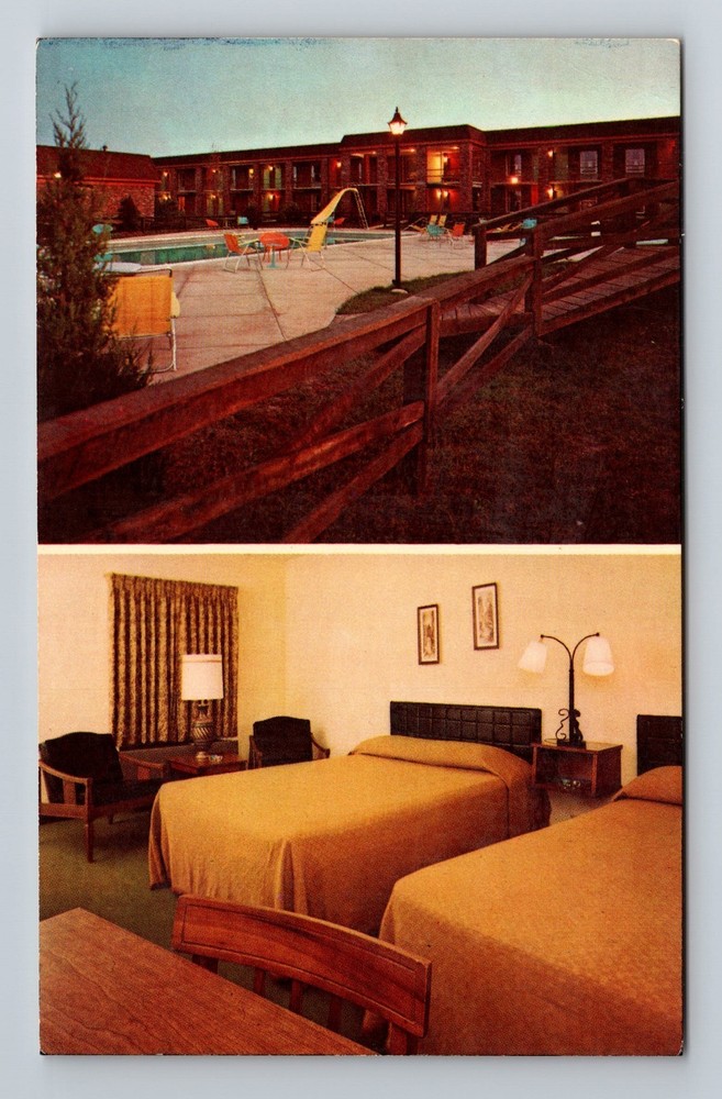Cave City KY-Kentucky, Quality Inn Motel Interior Vintage Postcard