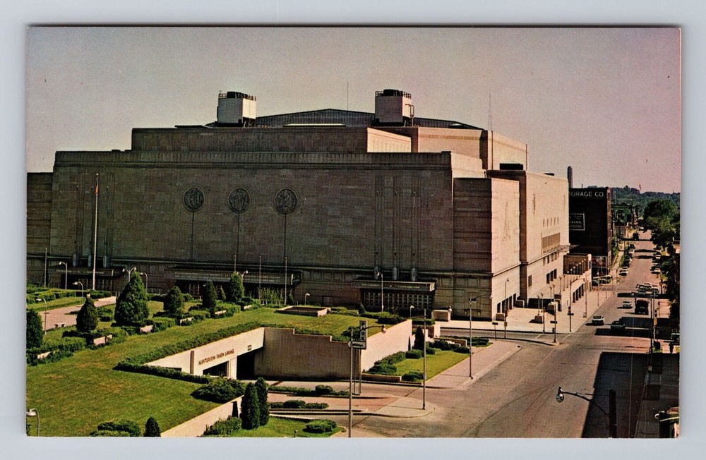 Missouri MO Kansas City Municipal Auditorium Vintage Postcard