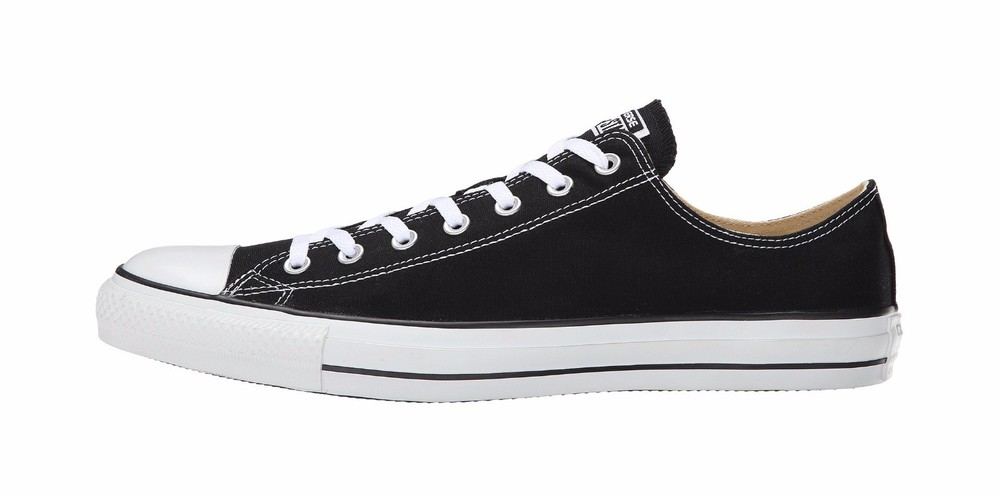 CONVERSE All Star Chuck Taylor Low Top Black White Size 5.5 Shoes Women Sneakers