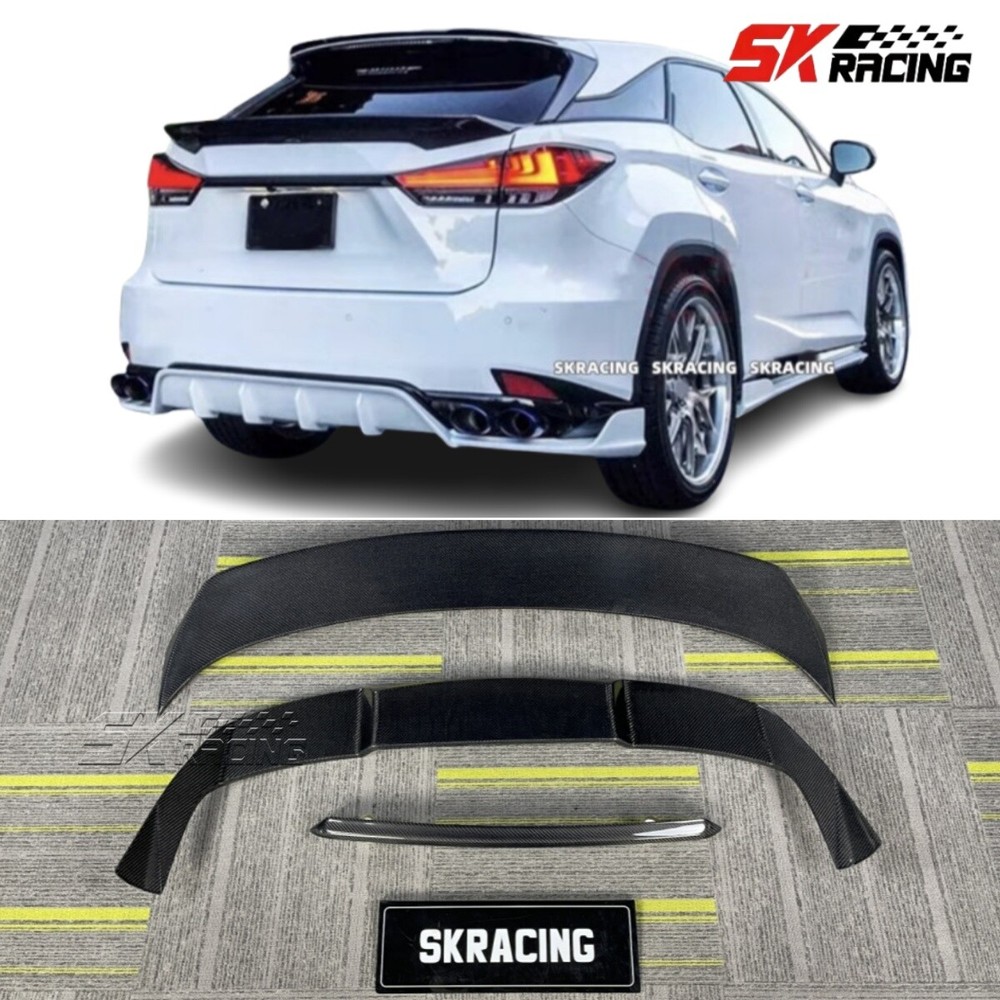 Lexus RX350 RX450h 2016-2022 Rear Tailgate Center Garnish Wing Spoiler