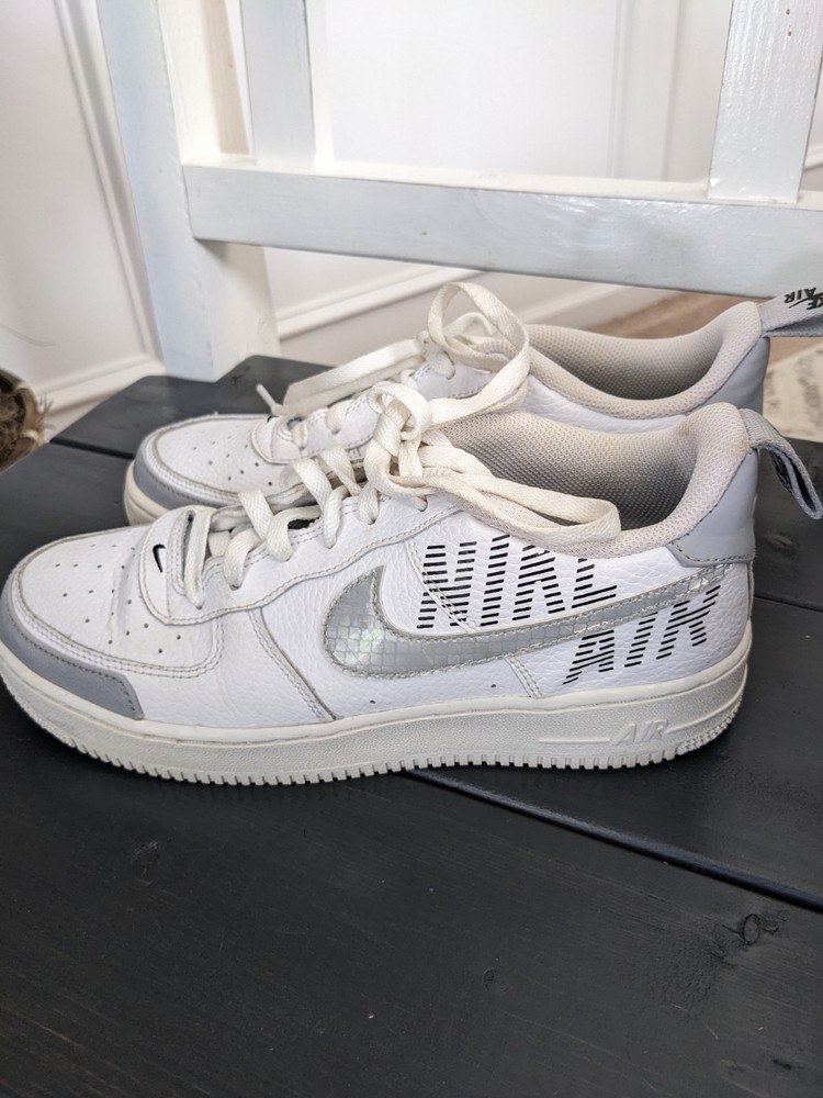 Nike Air Force 1 GS Under Construction BQ5484-100 Youth Size 7Y/Women’s Size 8.5