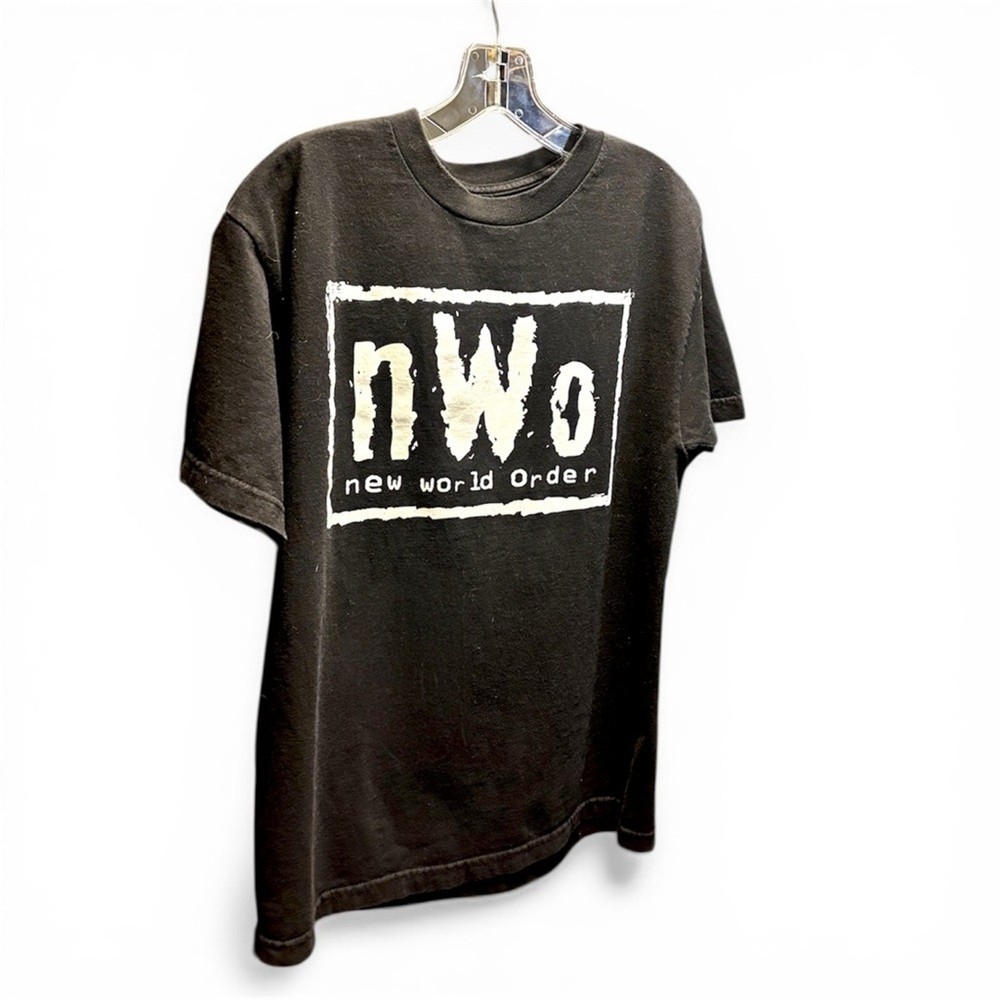 Vintage Rare WCW NWO New World Order Wrestling T-Shirt Sz Medium