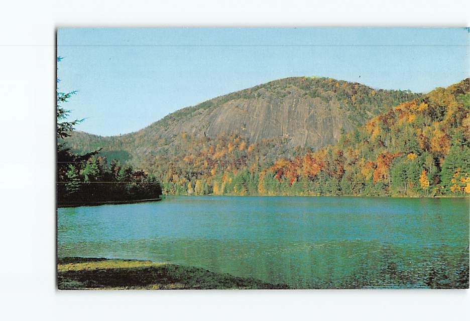 Postcard Lake Fairfield & Rock Mountain North Carolina USA