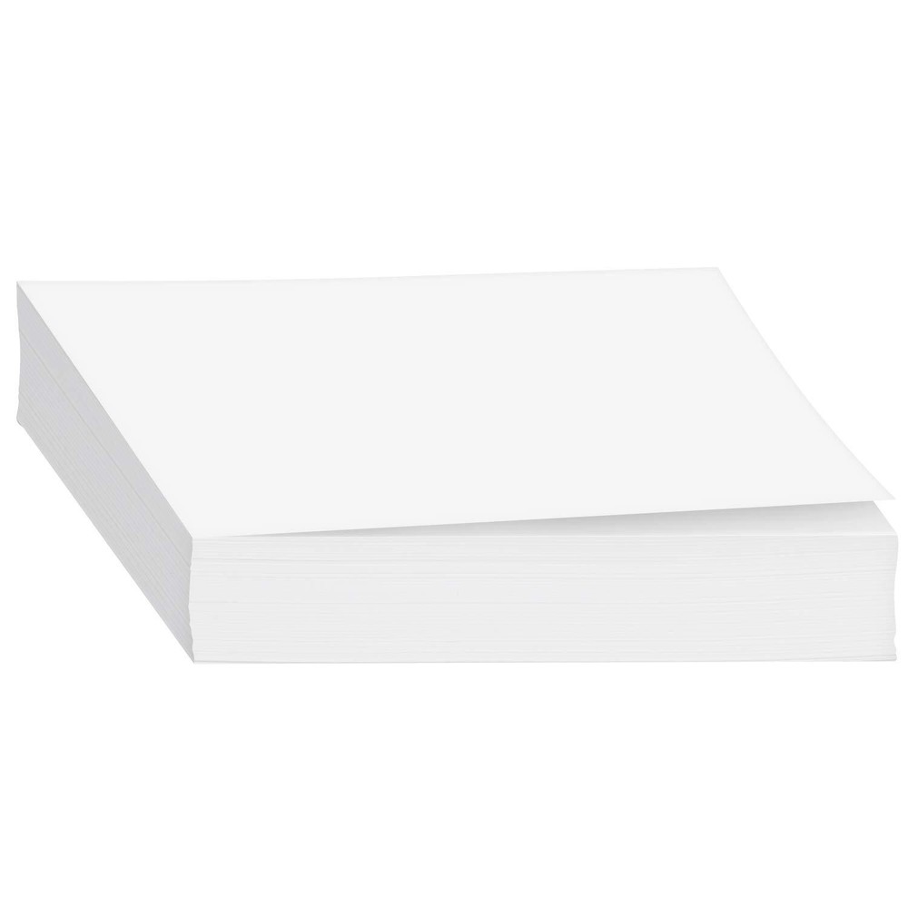 White Memo Sheets, Copy Paper - 20lb Paper, Half Letter Size - 500 Sheets