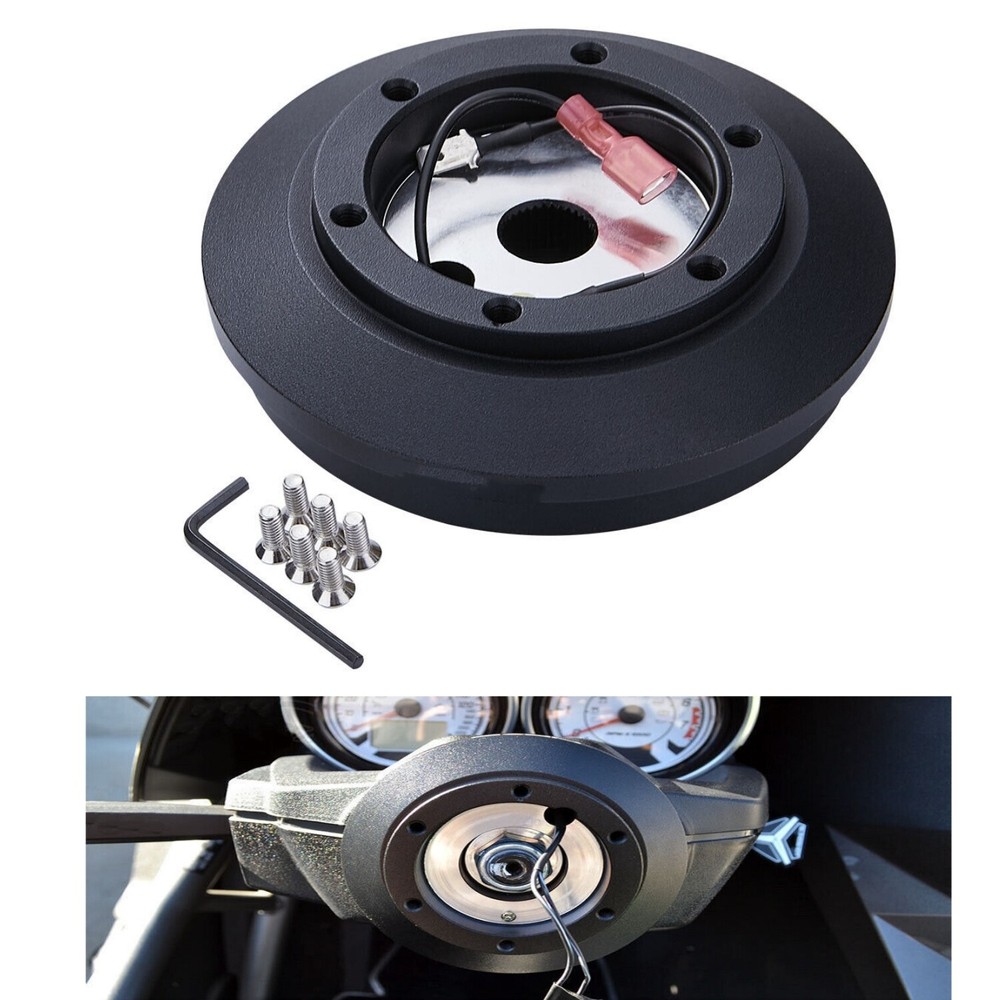 For New Steering Wheel Short Hub Adapter Boss Kit Racing Aluminum 121H Toyota