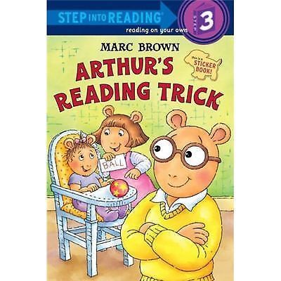 Arthur's Reading Trick (Step into Reading), USED-Good, Brown, Marc