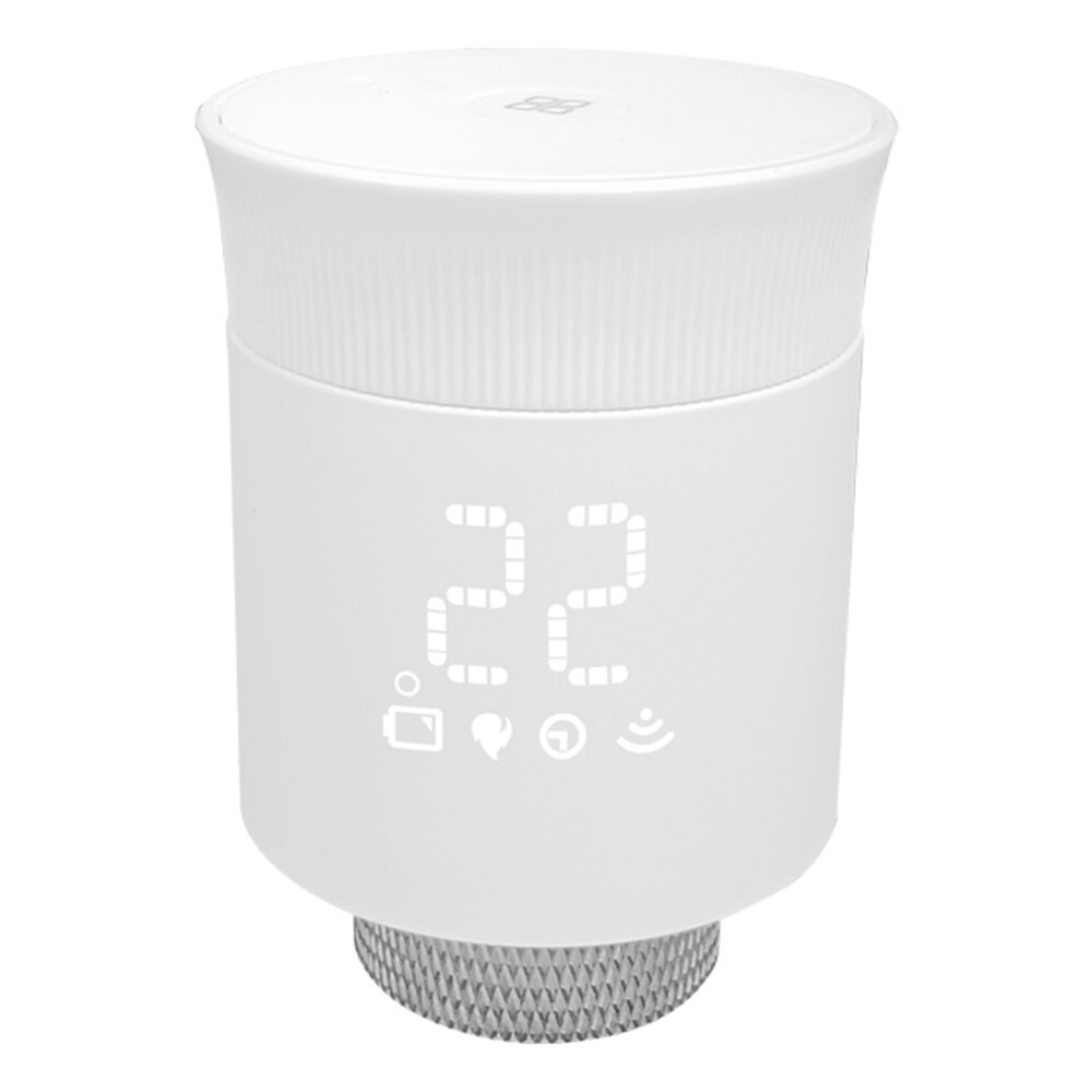 Smart Thermostatic Radiator Valve Weekly Programmable Compatible with Alexa N8B0