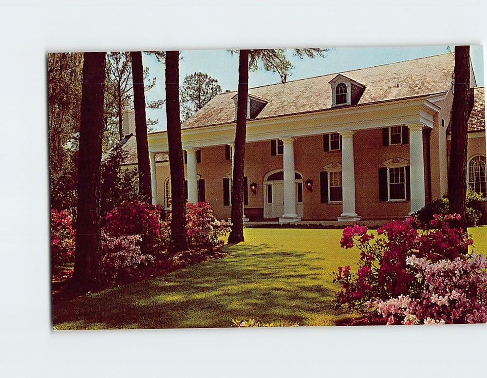 Postcard Museum Building Stephen Foster Memorial White Springs Florida USA