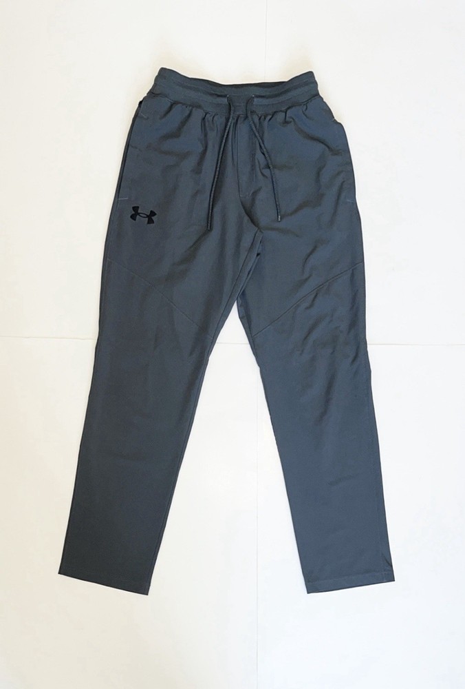 Men’s Under Armour Jogger Size Small Gray Loose Fit Tapered Leg Drawstring Good