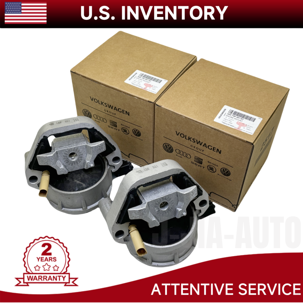 2PCS Left & Right Engine Mounts For Audi A6 A7 3.0T 4G0199381LF 4G0199381LE