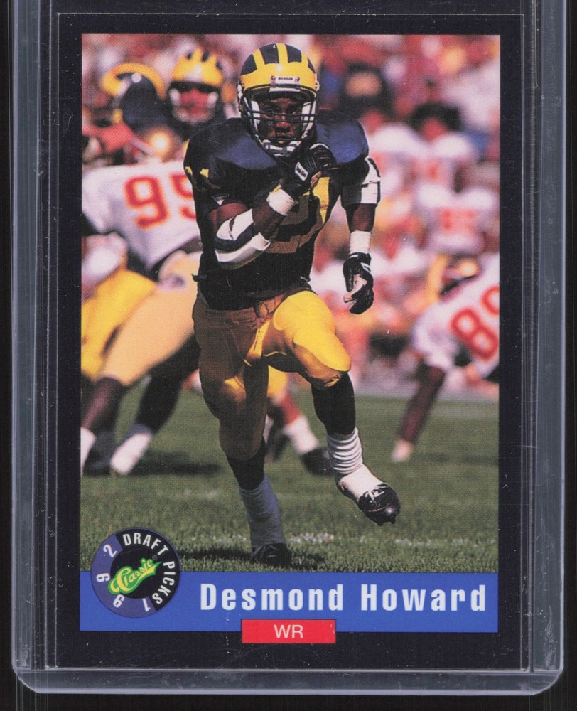 1992 Classic Draft Picks #1 Desmond Howard