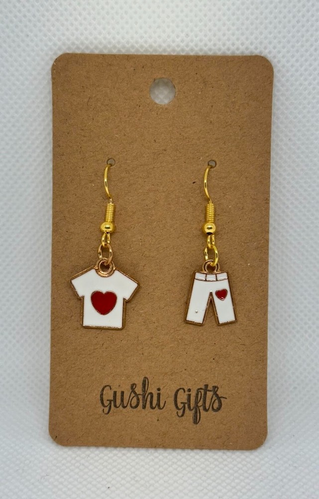 Handmade woman dangle Earrings Nurse Doctor Gift Black Friday Hypoallergenic