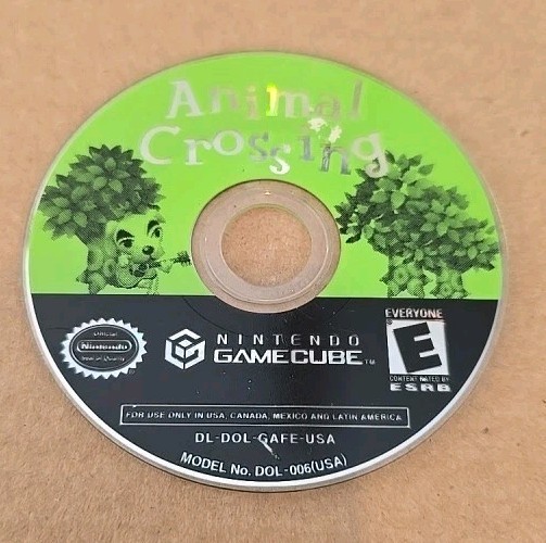 Animal Crossing Nintendo GameCube 2002, Video Game Disc Only Untested