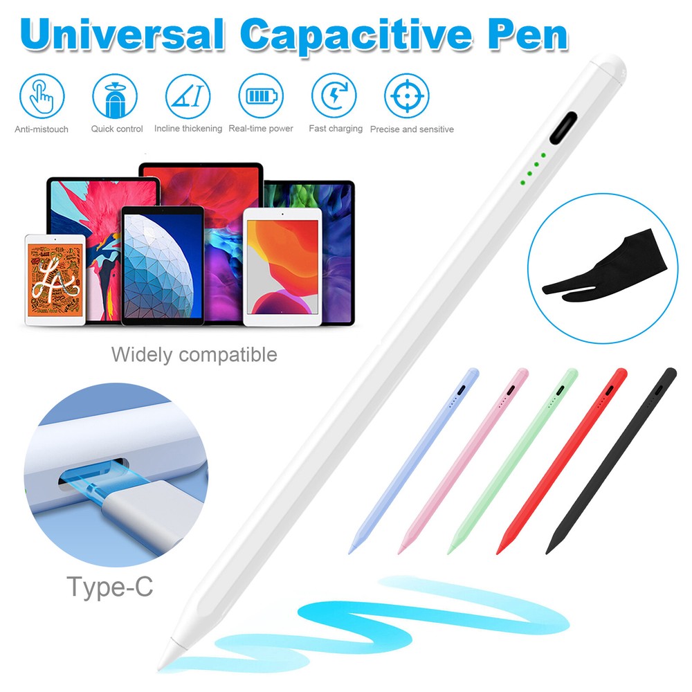 Stylus Pen 2 In 1 Touch Screen For Amazon Fire7/HD 8 10/Max 11 Draw Write Pencil