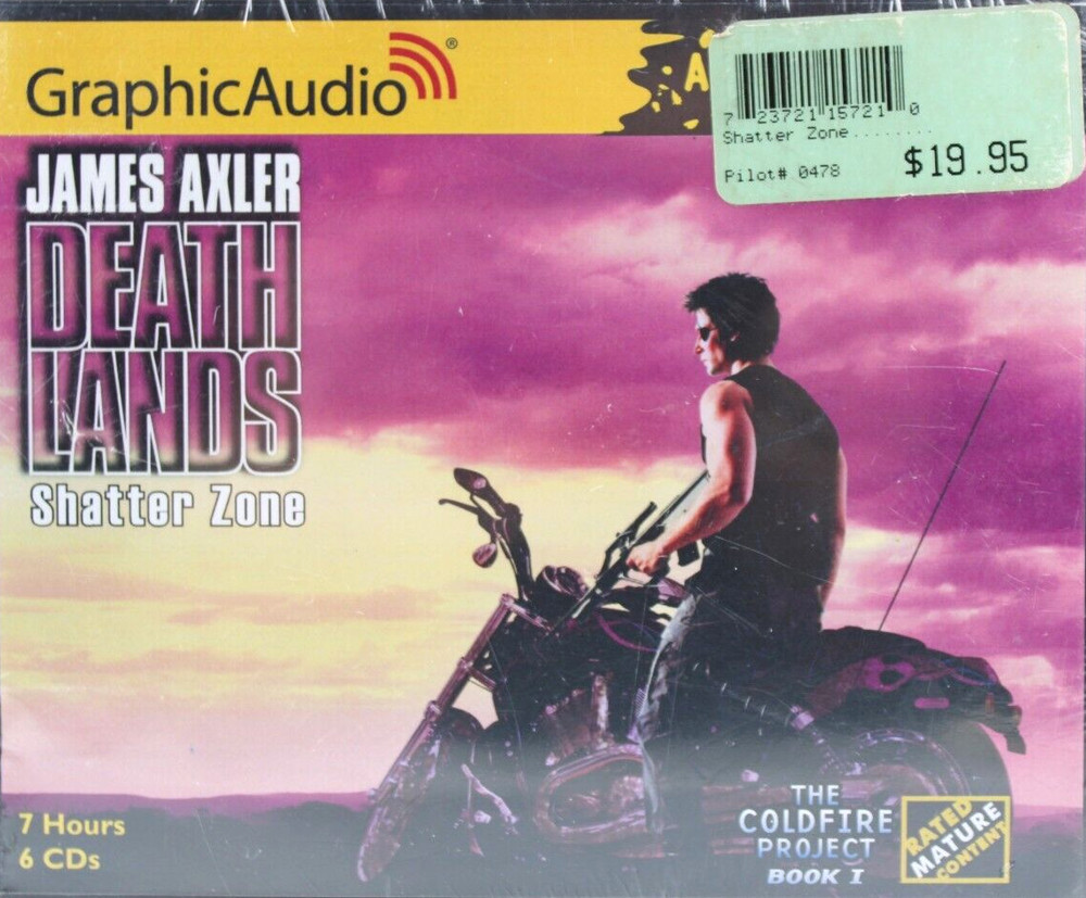 Deathlands #75 Shatter Zone 2006 Graphic Audiobook On 6 Cd's James Axler New