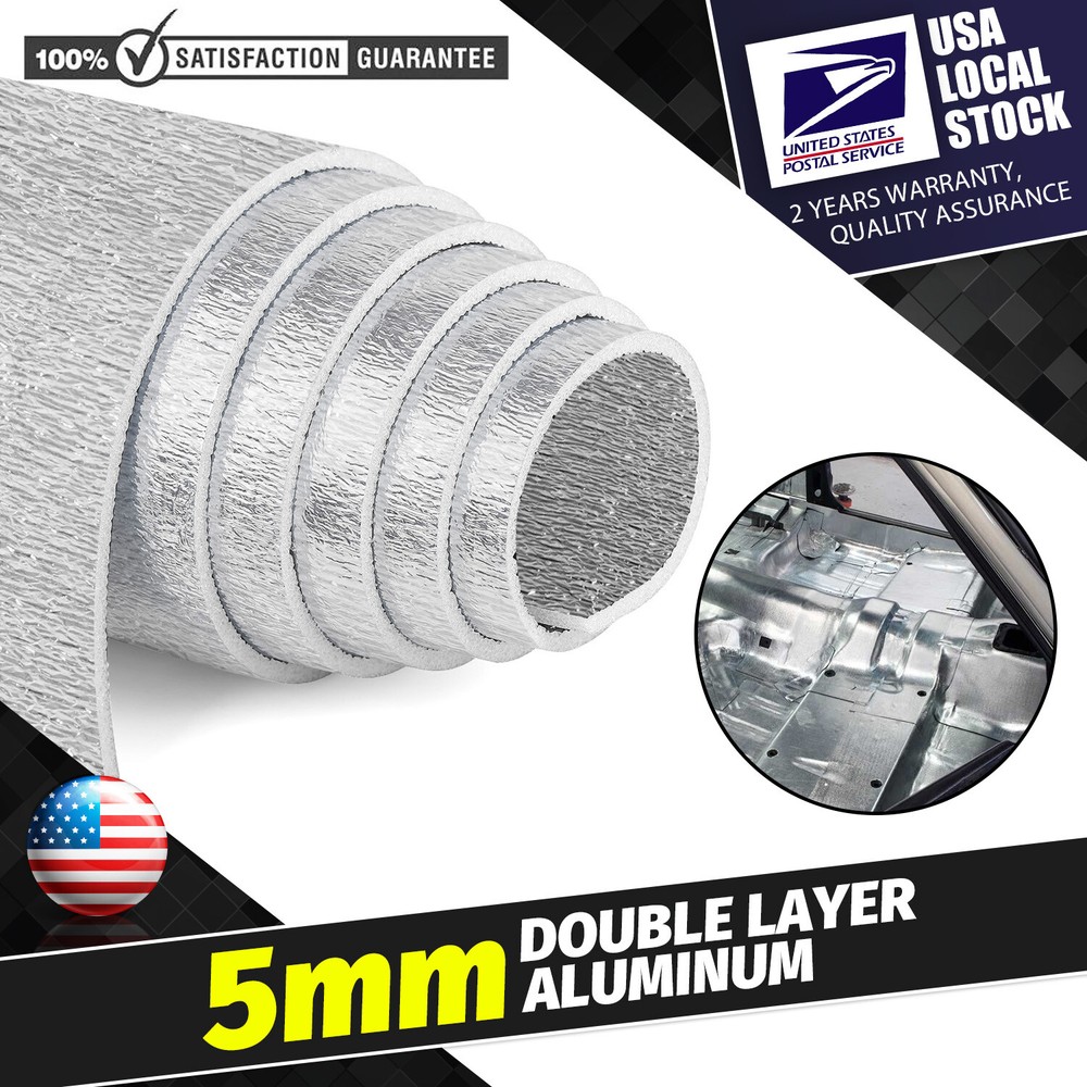 Car Sound Deadener Noise Proof Deadening Mat For Van Truck Limousine Camper Boat