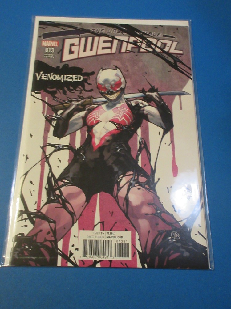 Unbelievable Gwenpool #13 Venomized variant NM Gem Wow Z