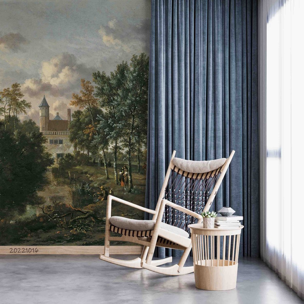 3D Scenery Oil Painting Wall Murals Wallpaper Murals Wall Sticker 59