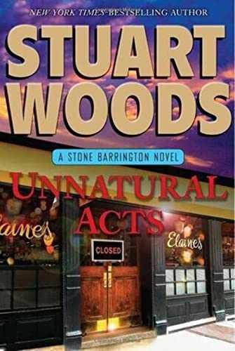 Unnatural Acts (Stone Barrington) - Hardcover, by Woods Stuart - Acceptable j