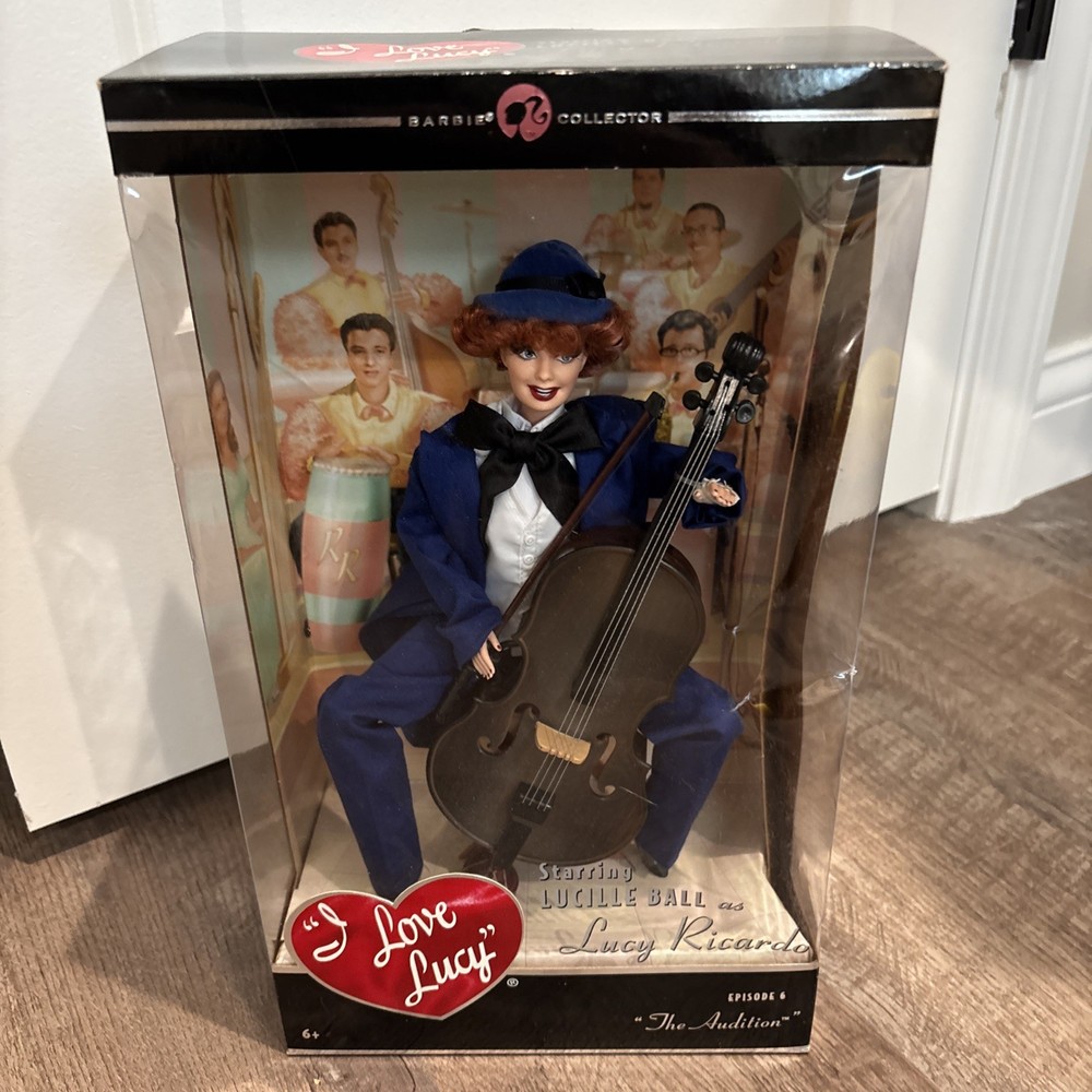 2007 I Love Lucy “The Audition” Episode 6 Lucille Ball Barbie Doll L8808 Mattel