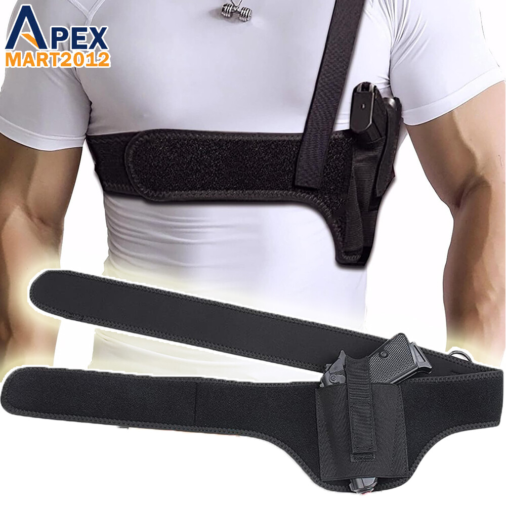 Gun Holster Shoulder Chest Underarm Pistol Concealed Carry Universal Adjustable