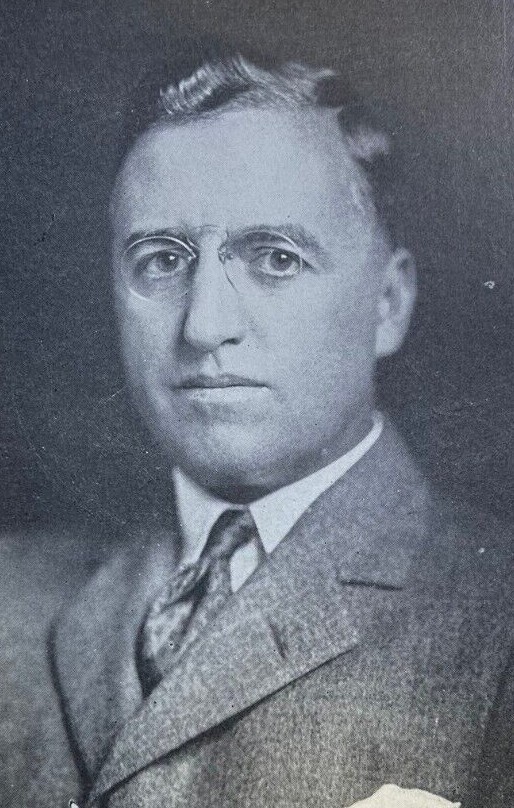 1925 Vintage Magazine Illustration Garrard Winston Undersecretary of Treasury