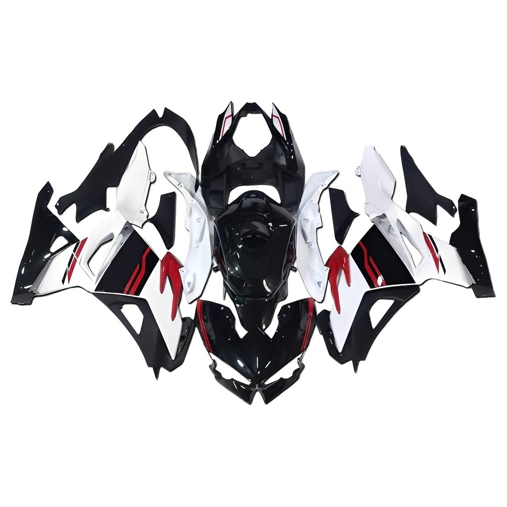 Injection White Black Fairing Kit for Kawasaki Ninja 500 2024 2025 ABS Bodywork