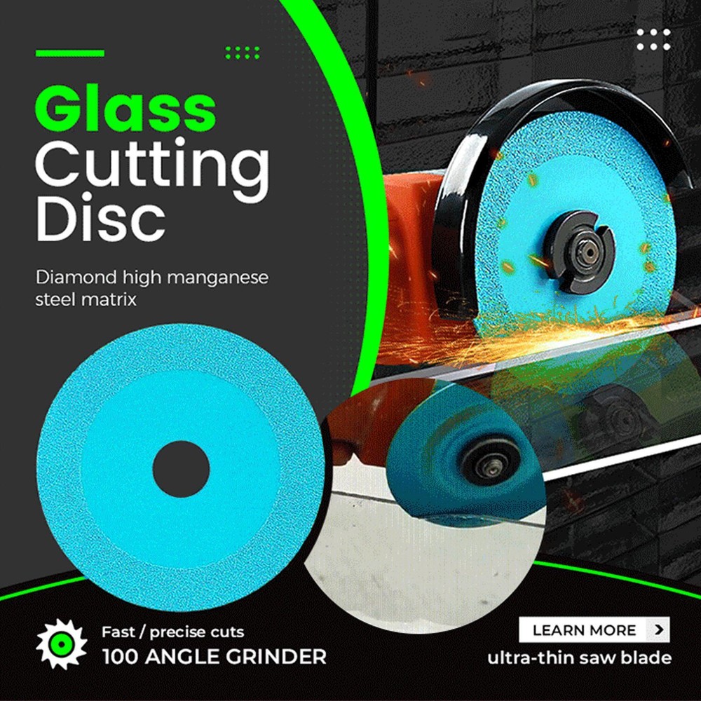3Color Glass Cutting Disc Thin Saw  Wheel Ceramic Cutting For Angle-Grinder NICE