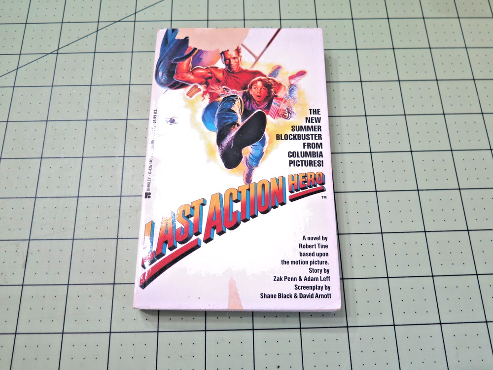 The Last Action Hero By Robert Tine 1993 Berkley Bks Movie Tie In Pb