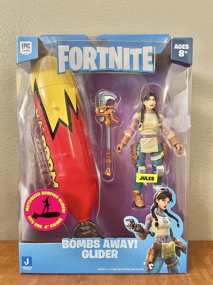Jazwares Fortnite Bombs Away Motorized Glider & 4