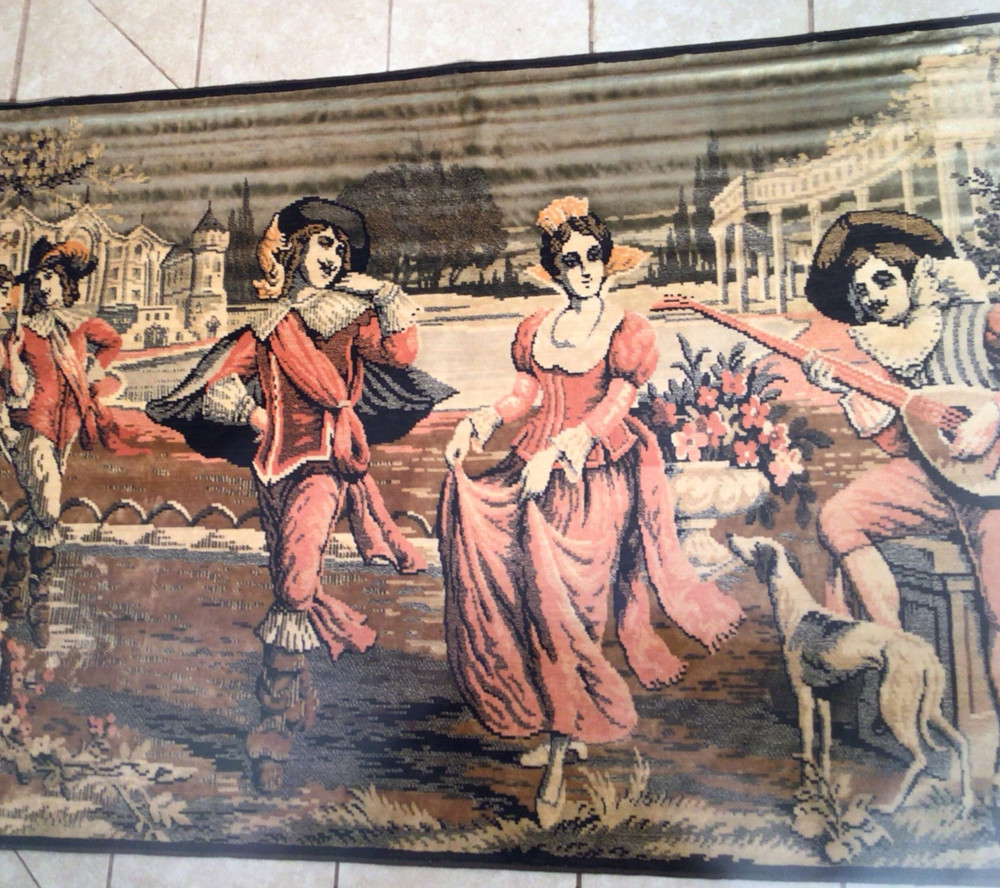Vintage Tapestry Wall Hanging