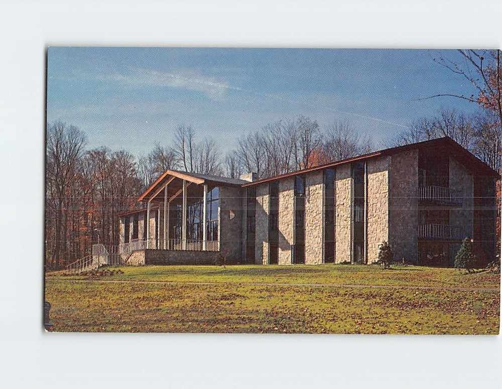 Postcard Laurel Hall University of Pittsburgh Johnstown Pennsylvania USA