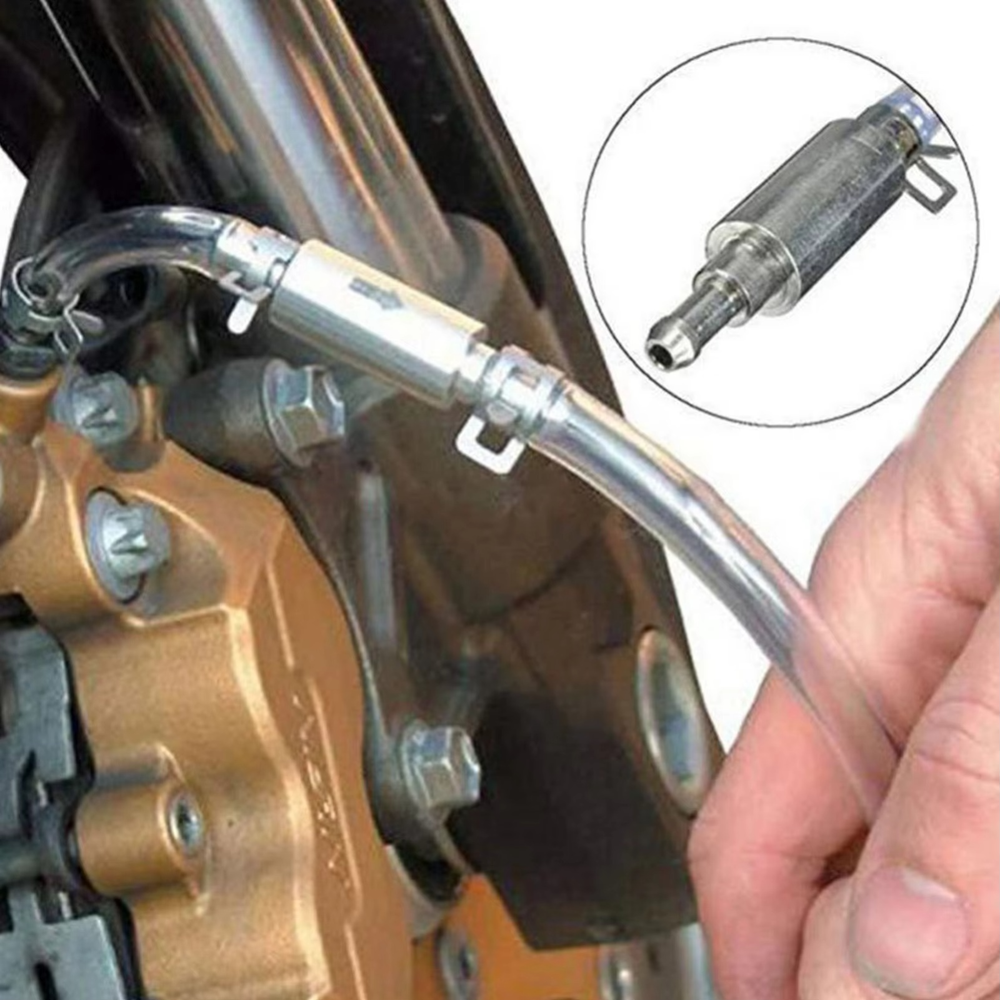 One Way Valve Clutch Brake Bleeder Hose Kit for Motorcycle and Car