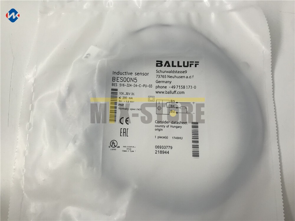 1PC New BALLUFF BES 516-324-E4-C-PU-03 Sensor&Proximity Switch