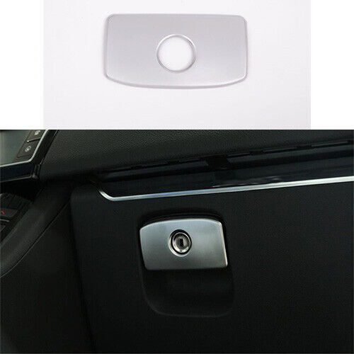 Co~Pilot Storage Box Handle 1PCS Matte Silver Cover Trim For Jaguar XF 2016~2020