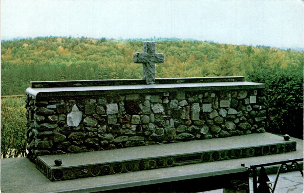 Cathedral of the Pines, Rindge, New Hampshire, Altar of the Nation Postcard