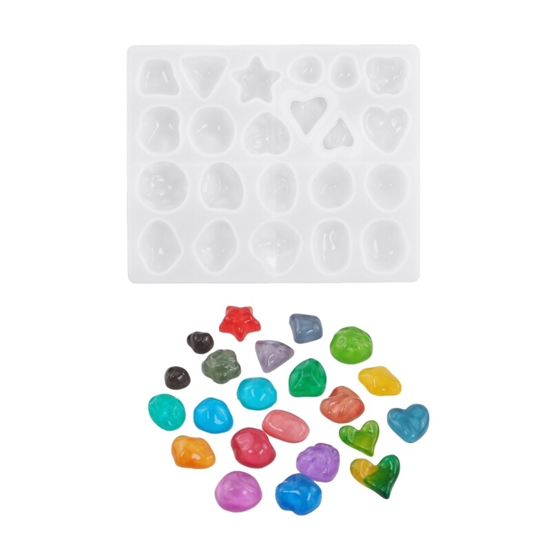 Silicone Mold for Handmade Epoxy Earrings and Pendant Gemstones