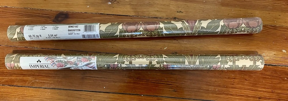 Imperial Wallcovering Item WM2182 Art Nouveau 2 Rolls