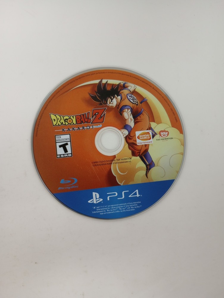 Dragon Ball Z: Kakarot DISC ONLY (Sony PlayStation 4 PS4, 2020) No Case/Manual