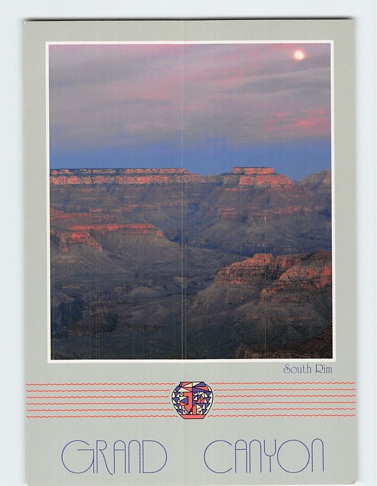 Postcard South Rim Grand Canyon National Park Arizona USA
