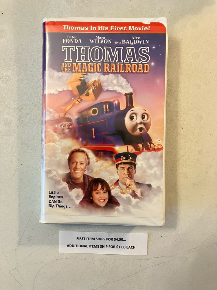 VHS Tape    Thomas and the Magic Railroad     $2.95   Shipping  $4.50/$1.00
