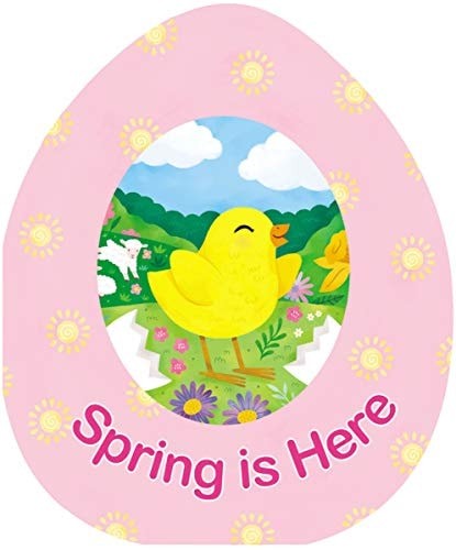 Spring is Here (An Easter Egg-Shaped Board Book) by Zondervan, Good Book