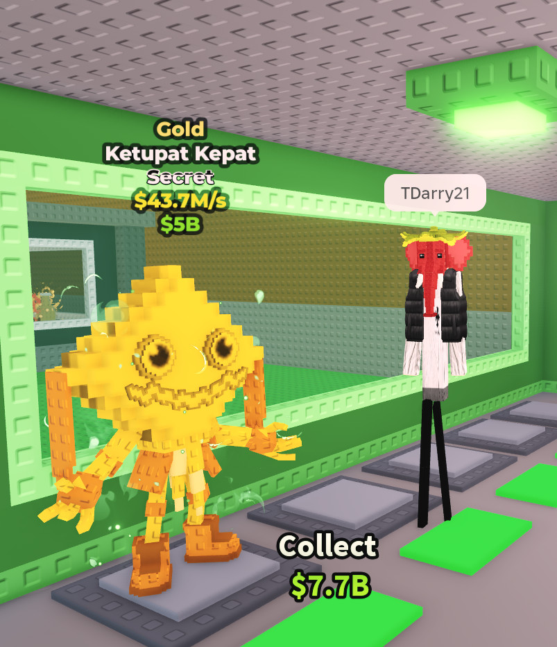 Roblox Steal a Brainrot🌟Gold Ketupat Kepat 43.7mil/s FAST DELIVERY🚀