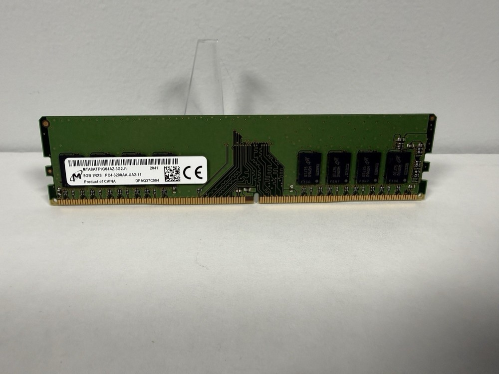 MT Micron 8GB DDR4 3200 Desktop DIMM RAM 1Rx8 PC4-25600 for Lenovo Acer HP Dell