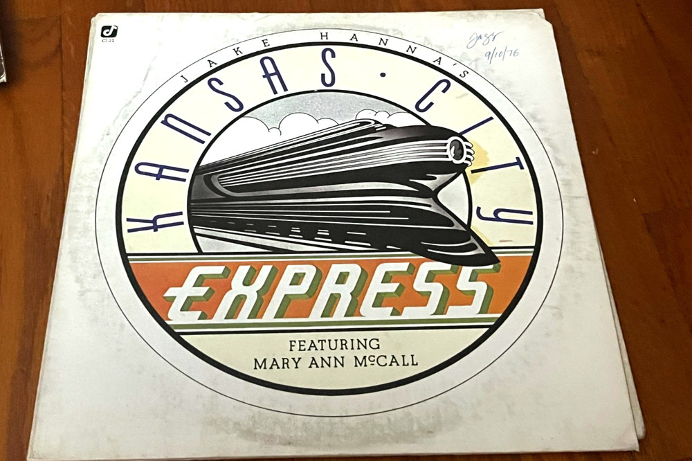 Jack Hanna's - Kansas City Express Mary Ann McCall ORIGINAL 1976 LP CONCORD VG+