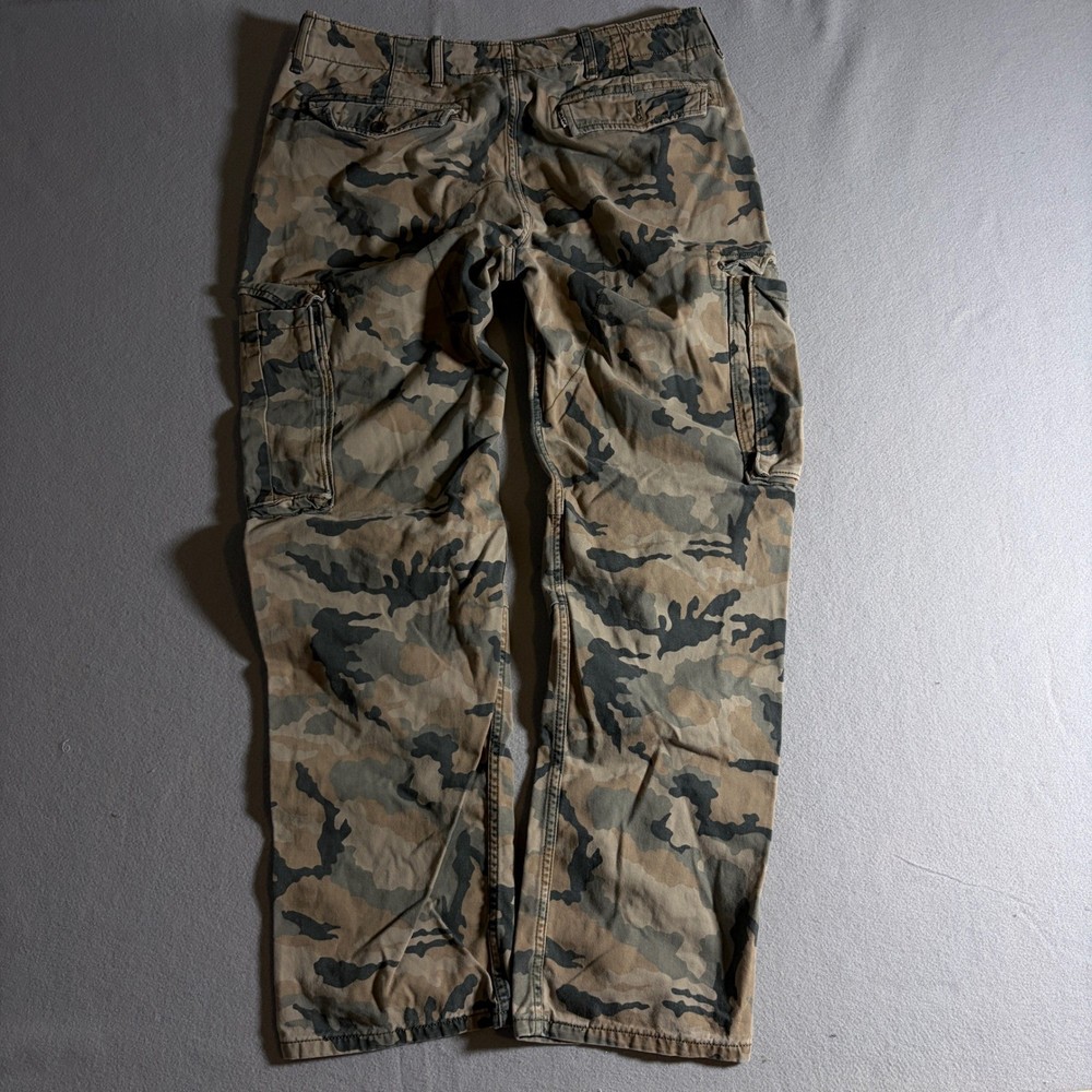 Levis Mens Camo Cargo Pants 32x30 White Tab Military Utility Straight 12462-0001